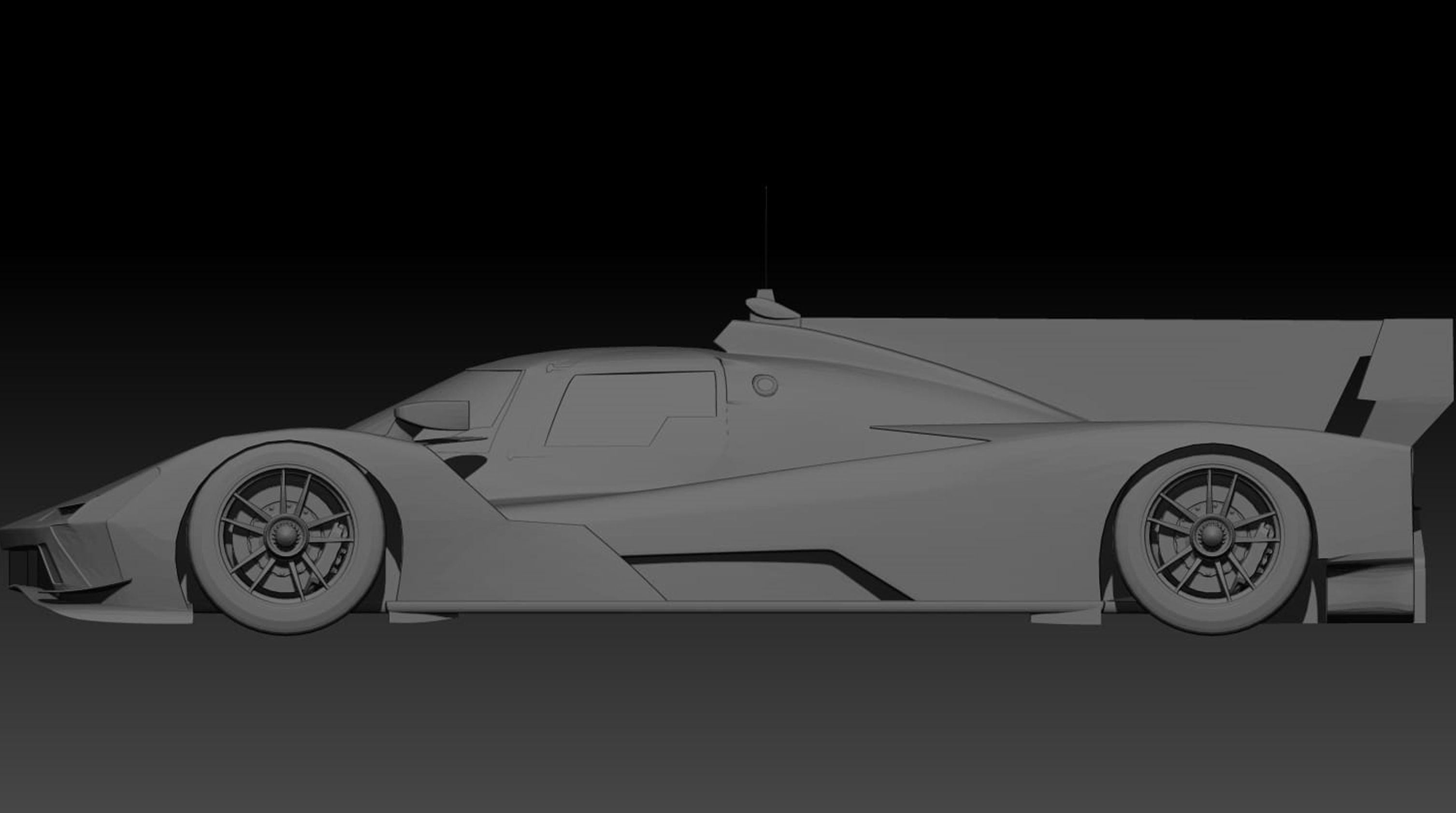 Cadillac V-LMDh 2022 3D model 3D print model_1