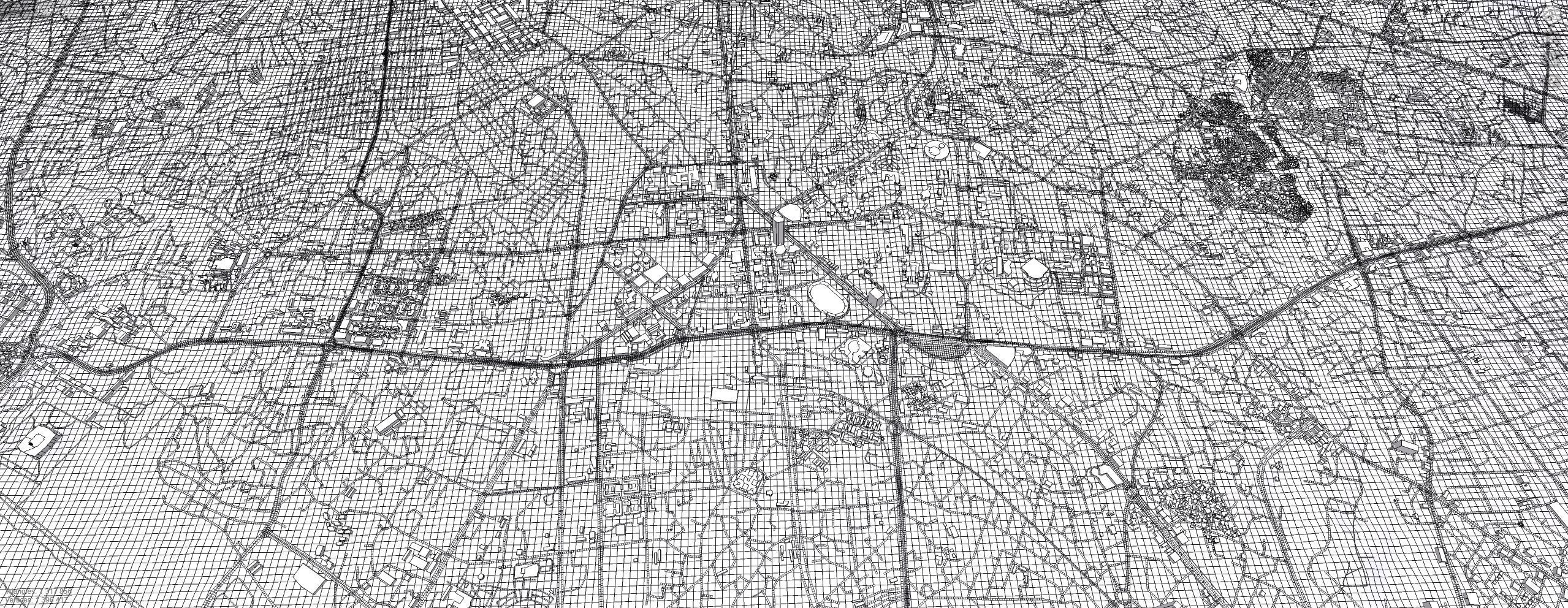 Cityscape Addis Ababa Ethiopia 3D model_17