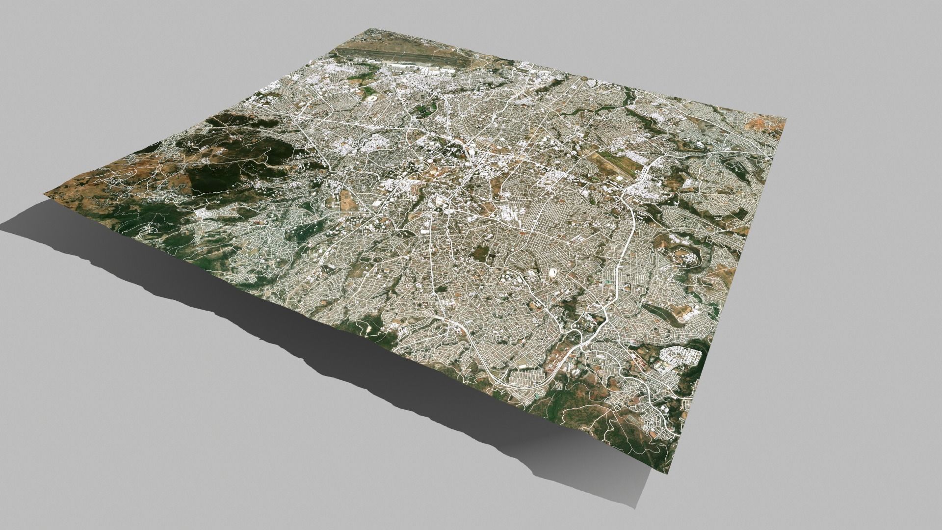 Cityscape Addis Ababa Ethiopia 3D model_15