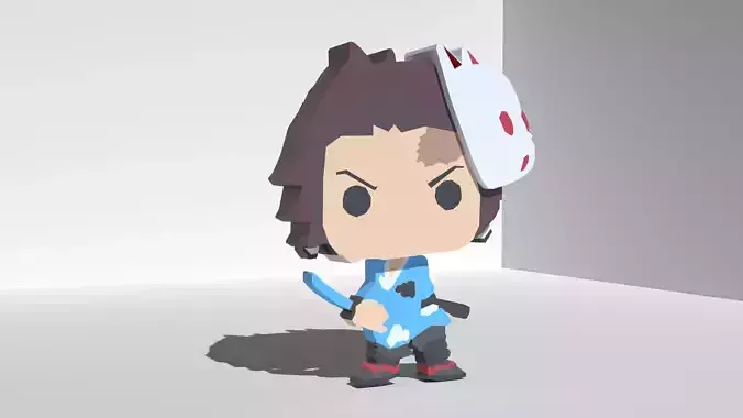 Tanjiro with Exclusive Mask