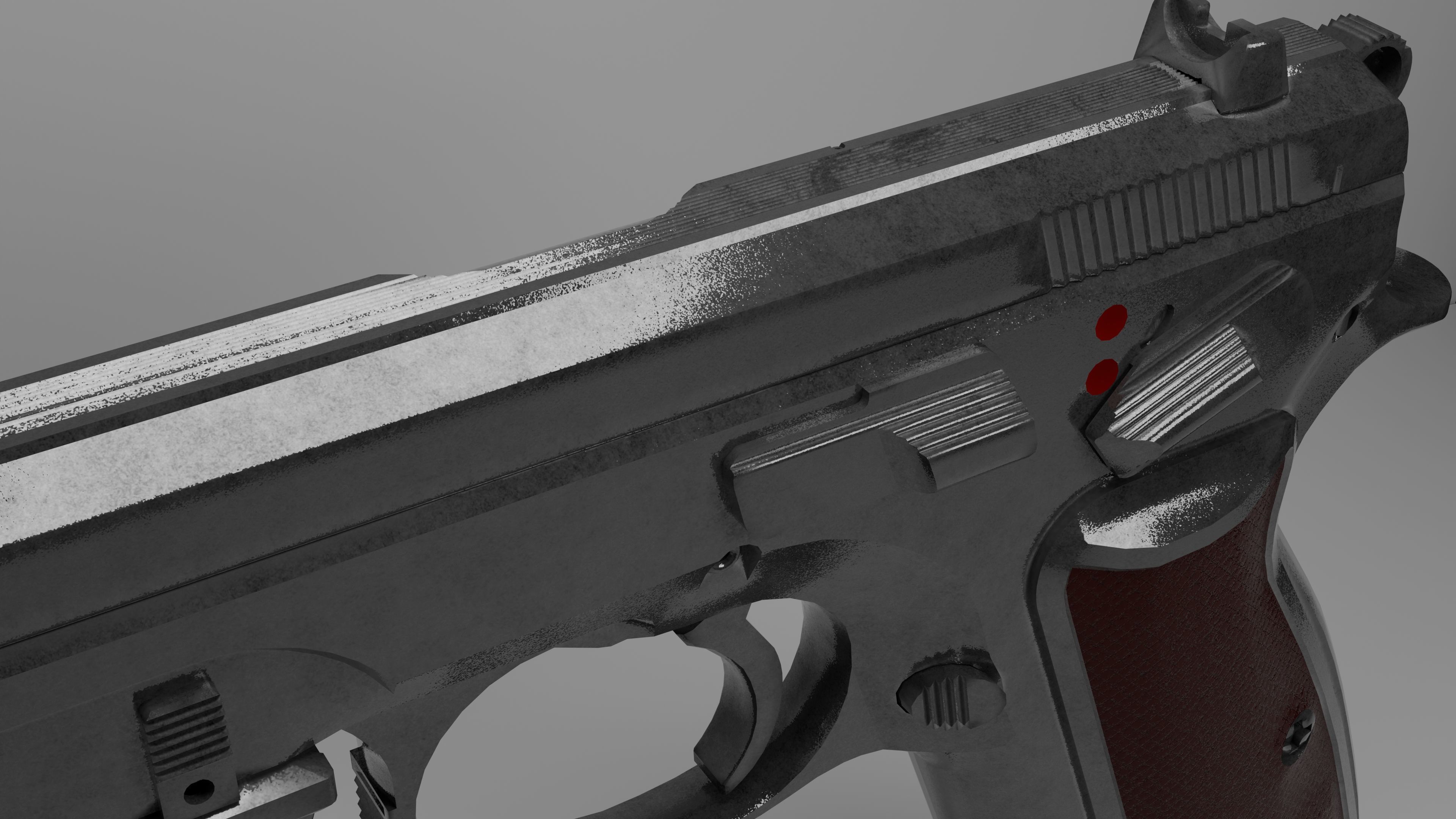 CZ75-Auto Low-poly 3D model_7