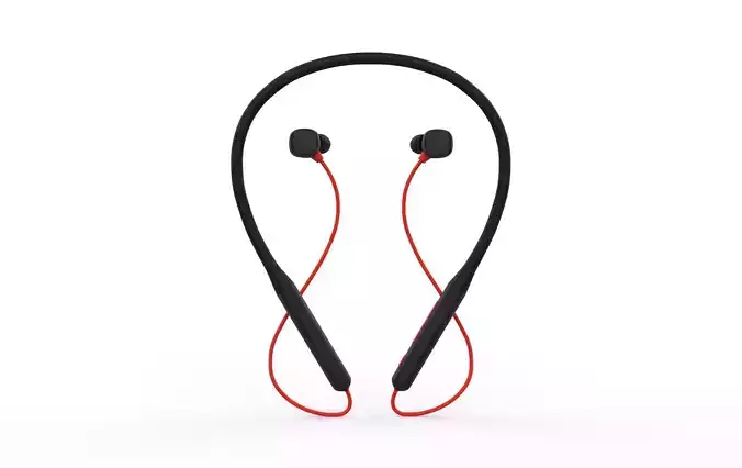 earphone Low-poly 3D model
