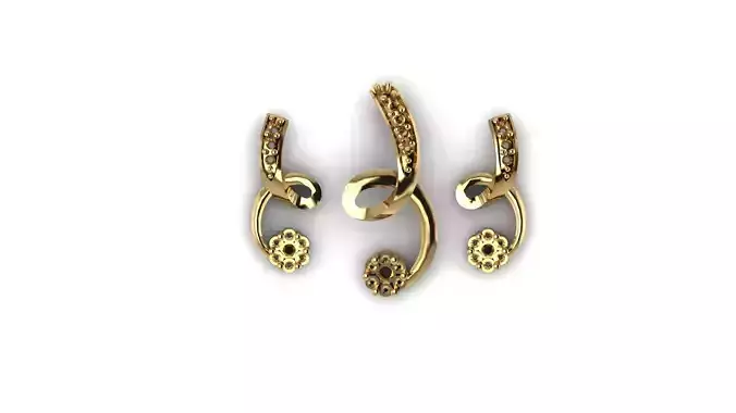 Women pendant 3D print model