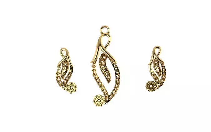 Women pendant 3D print model