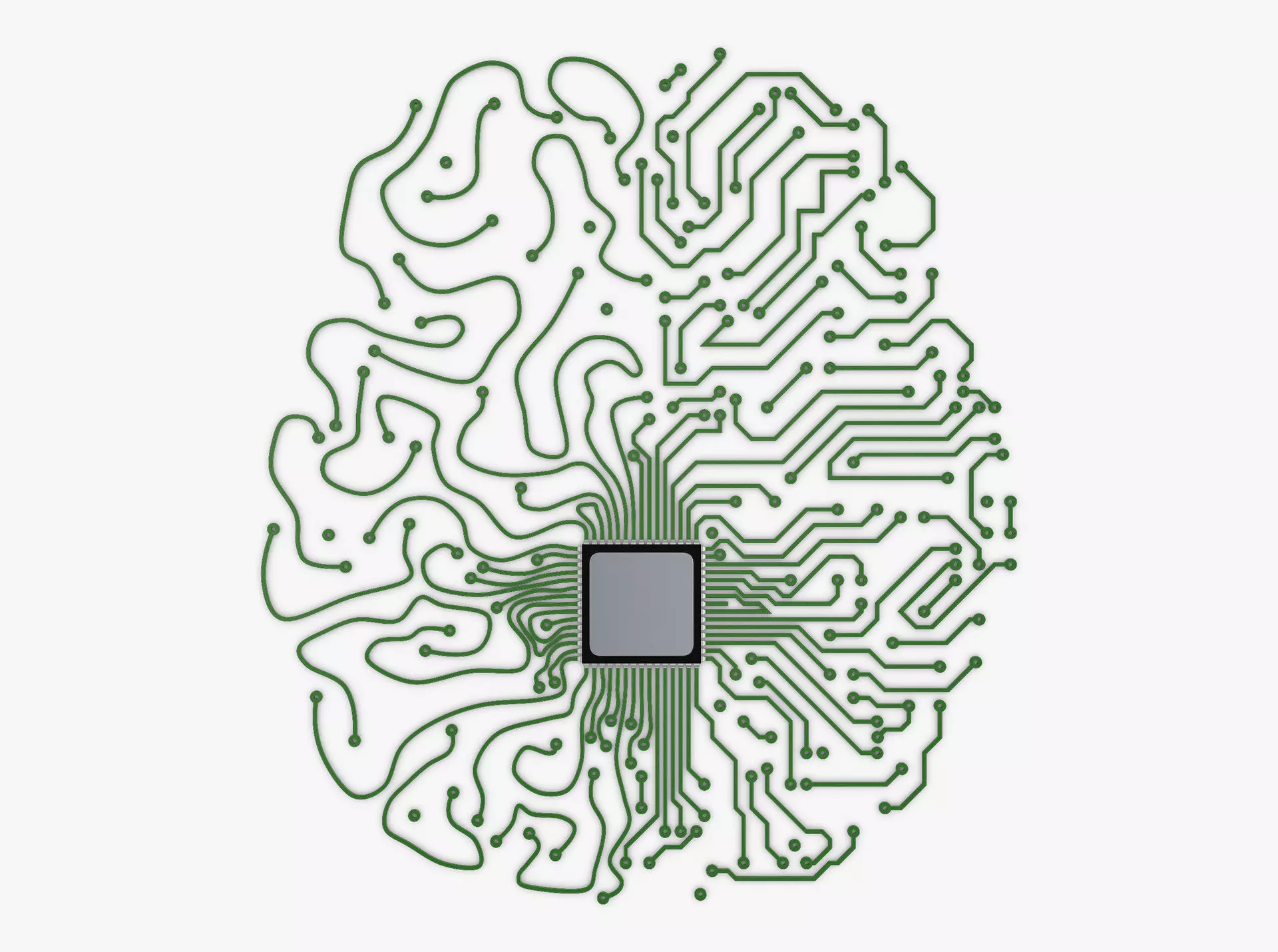 Artificial Intelligence Circuit Brain M 1 3D model_0