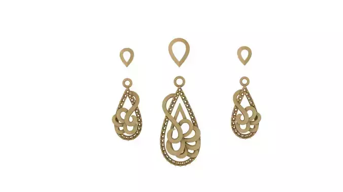 Women pendant 3D print model