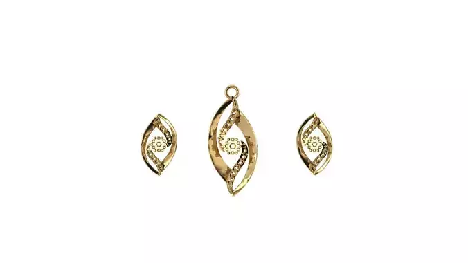 Women pendant 3D print model