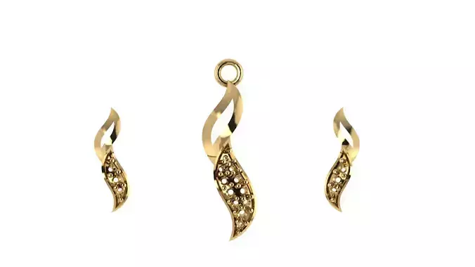 Women pendant 3D print model