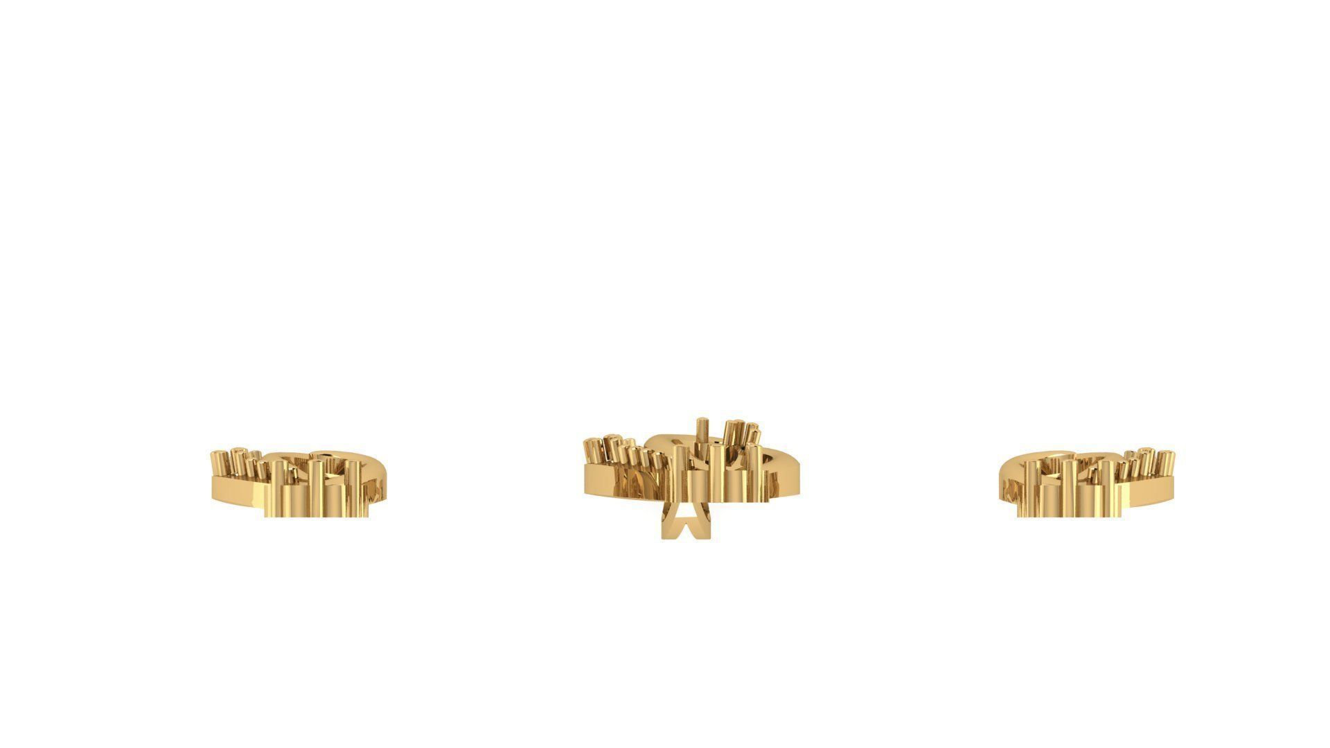 Women pendant 3D print model 3D print model_1