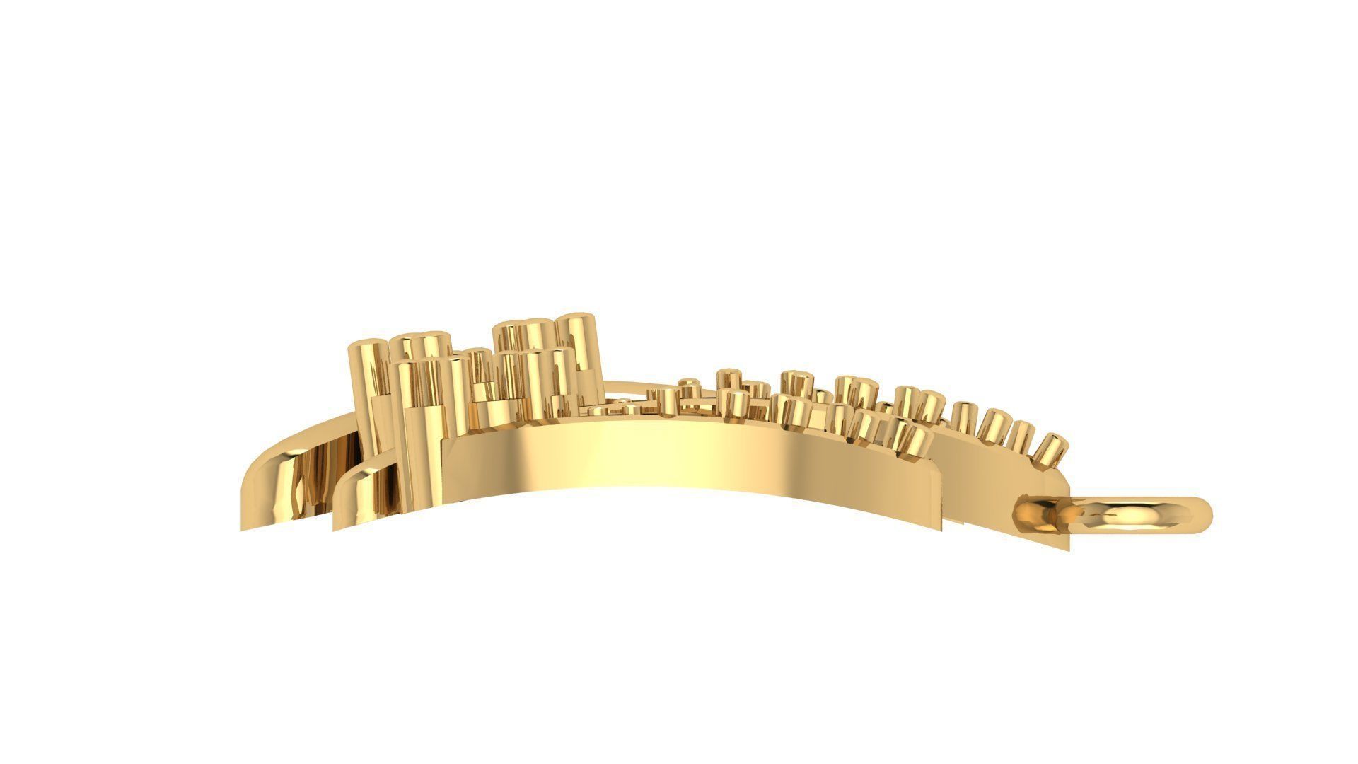 Women pendant 3D print model 3D print model_2