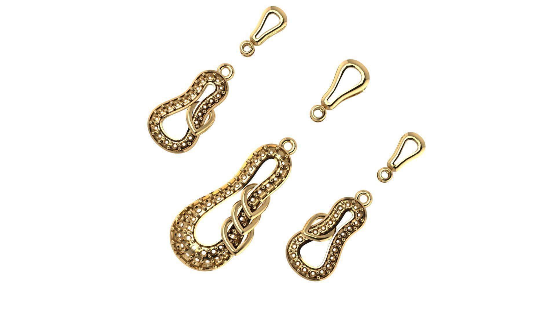 Women pendant 3D print model 3D print model_3