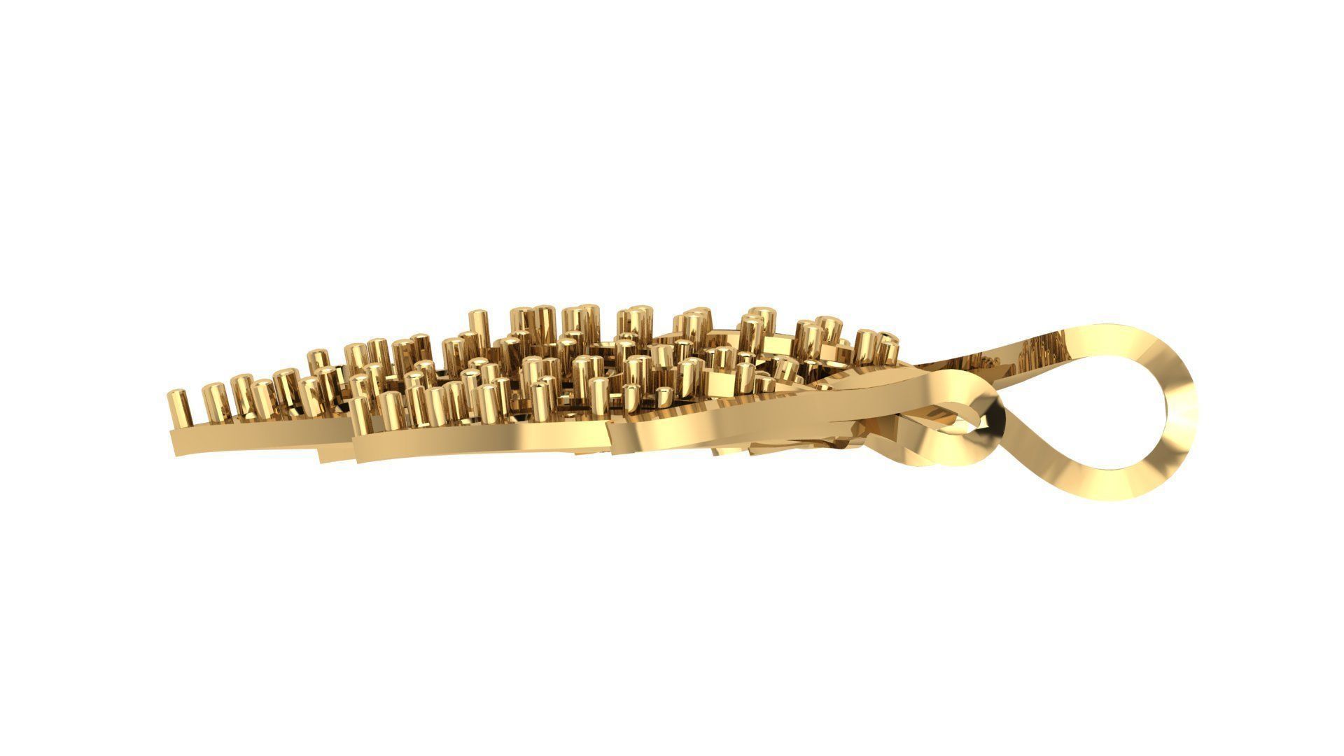 Women pendant 3D print model 3D print model_2