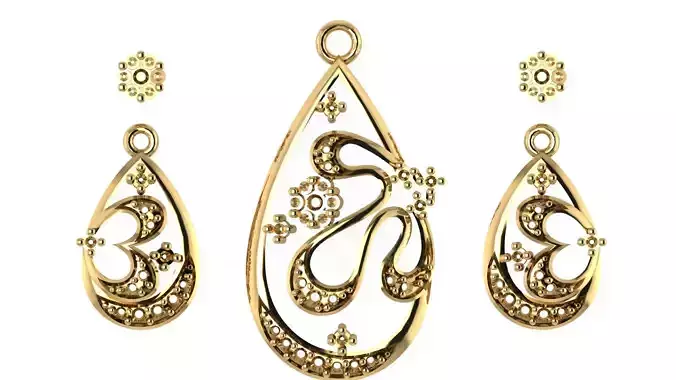 Women pendant 3D print model