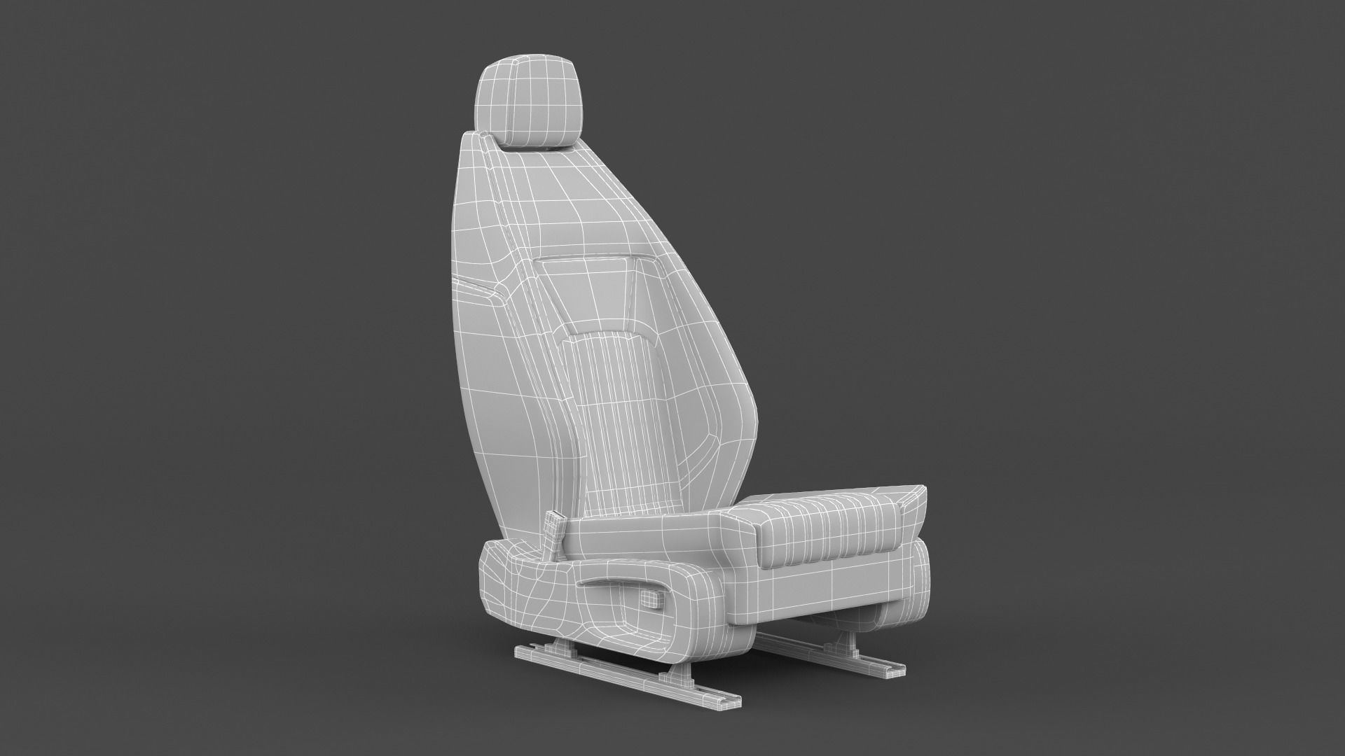 Car Seat 3D model_12