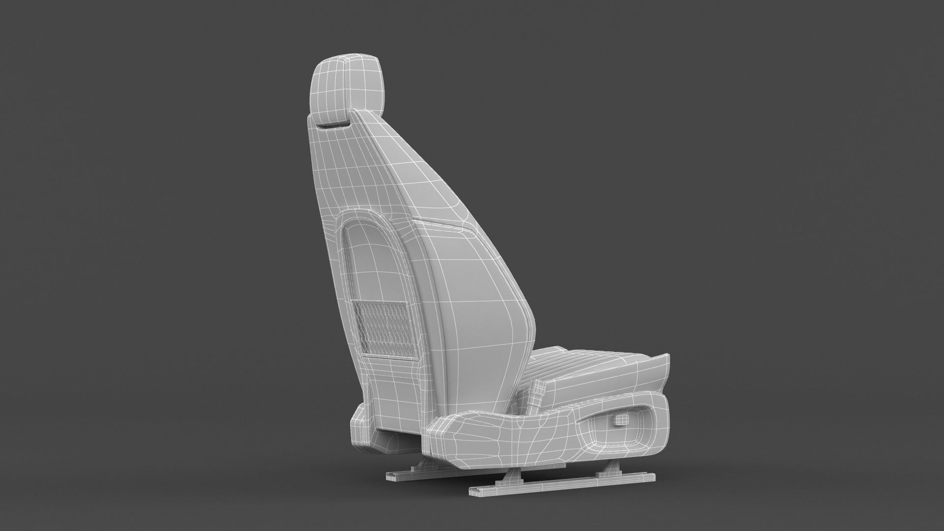 Car Seat 3D model_11