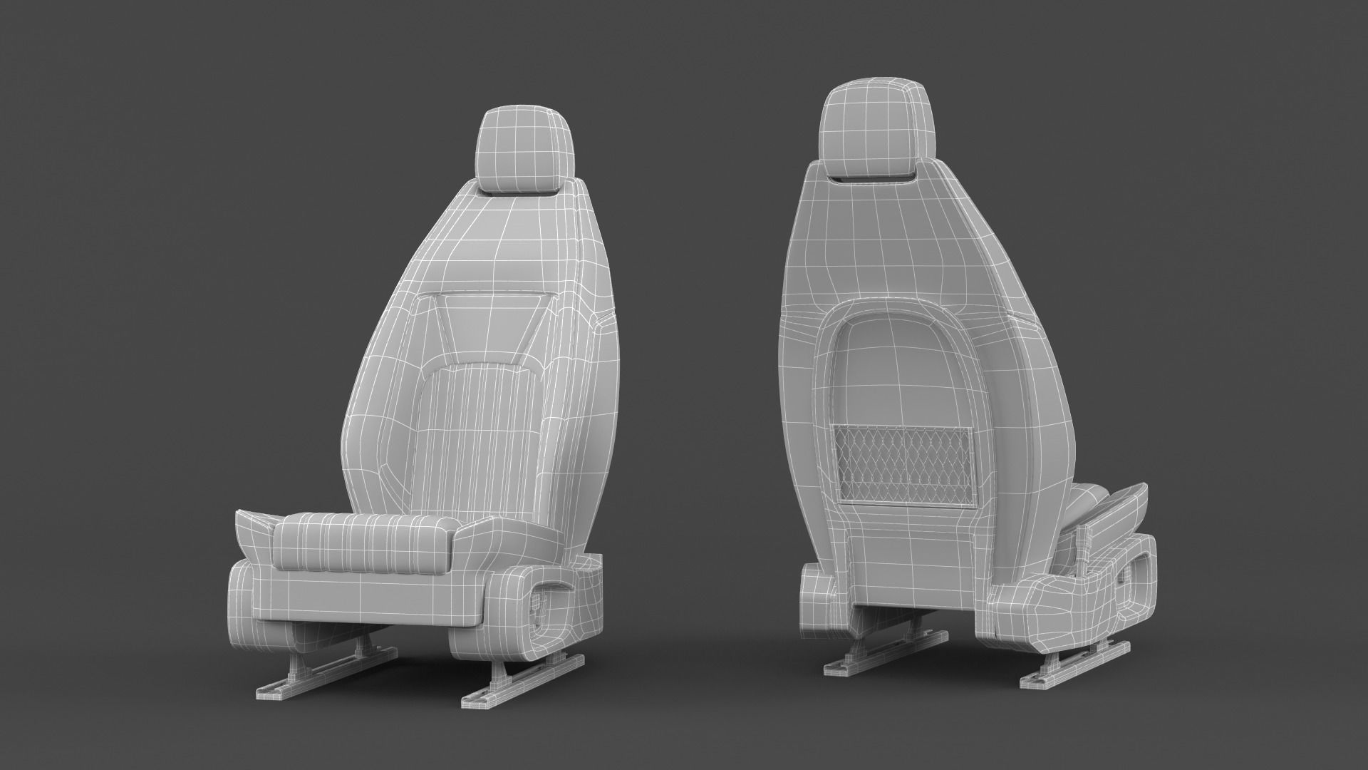 Car Seat 3D model_7