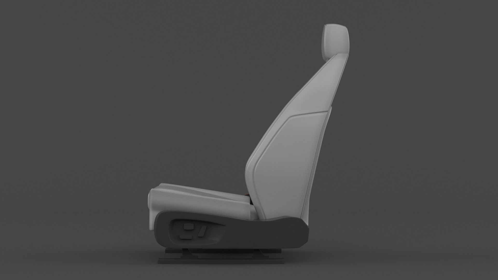 Car Seat 3D model_2