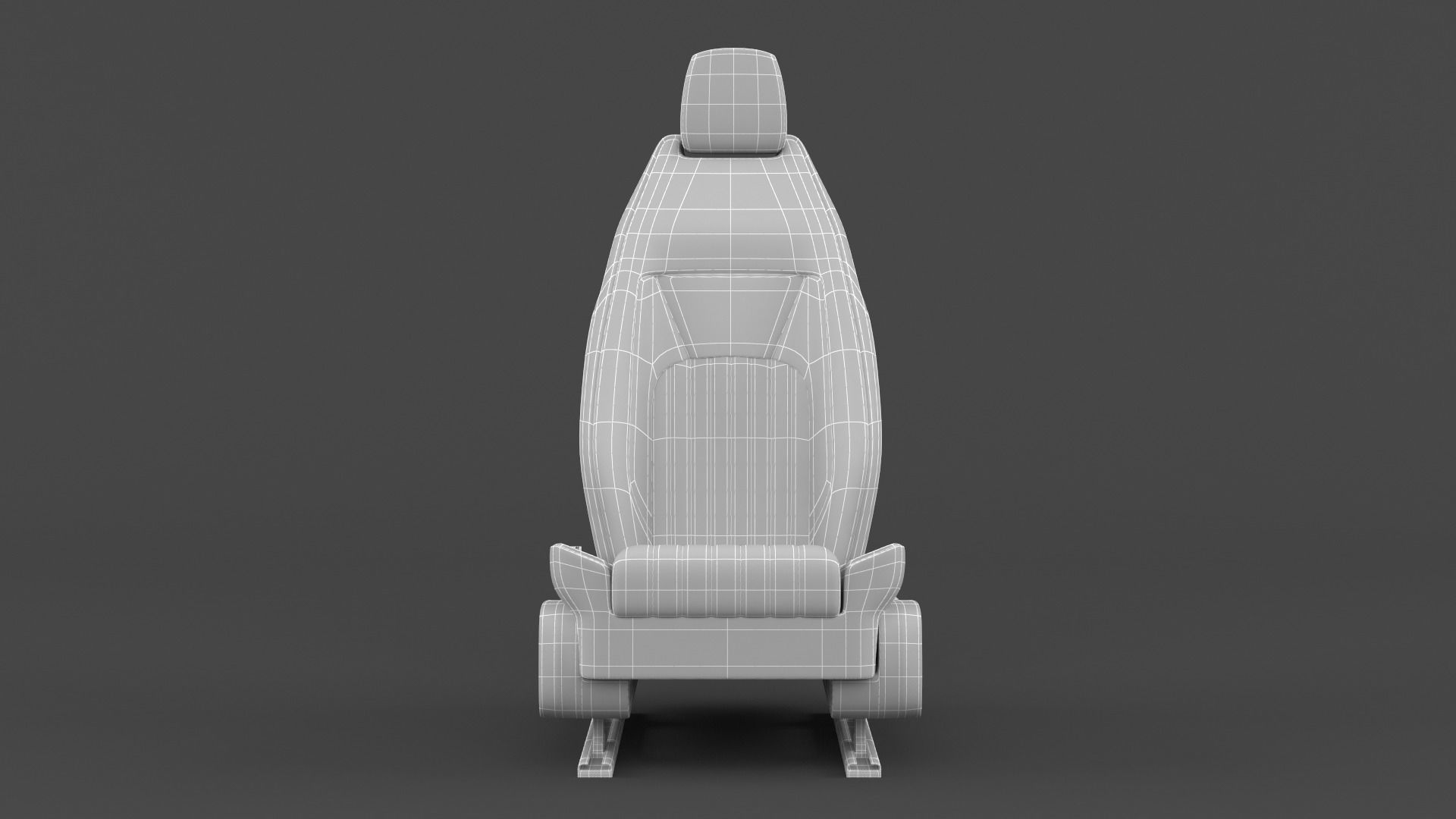 Car Seat 3D model_13