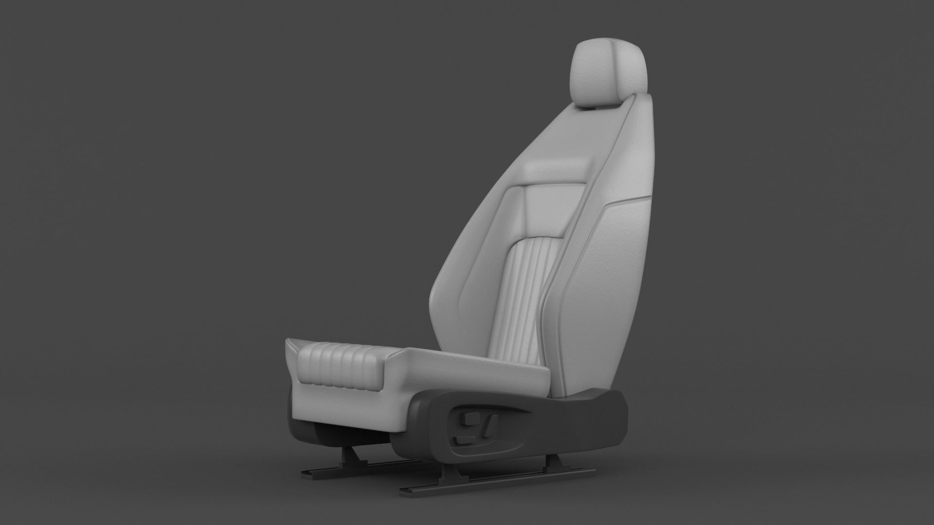 Car Seat 3D model_1