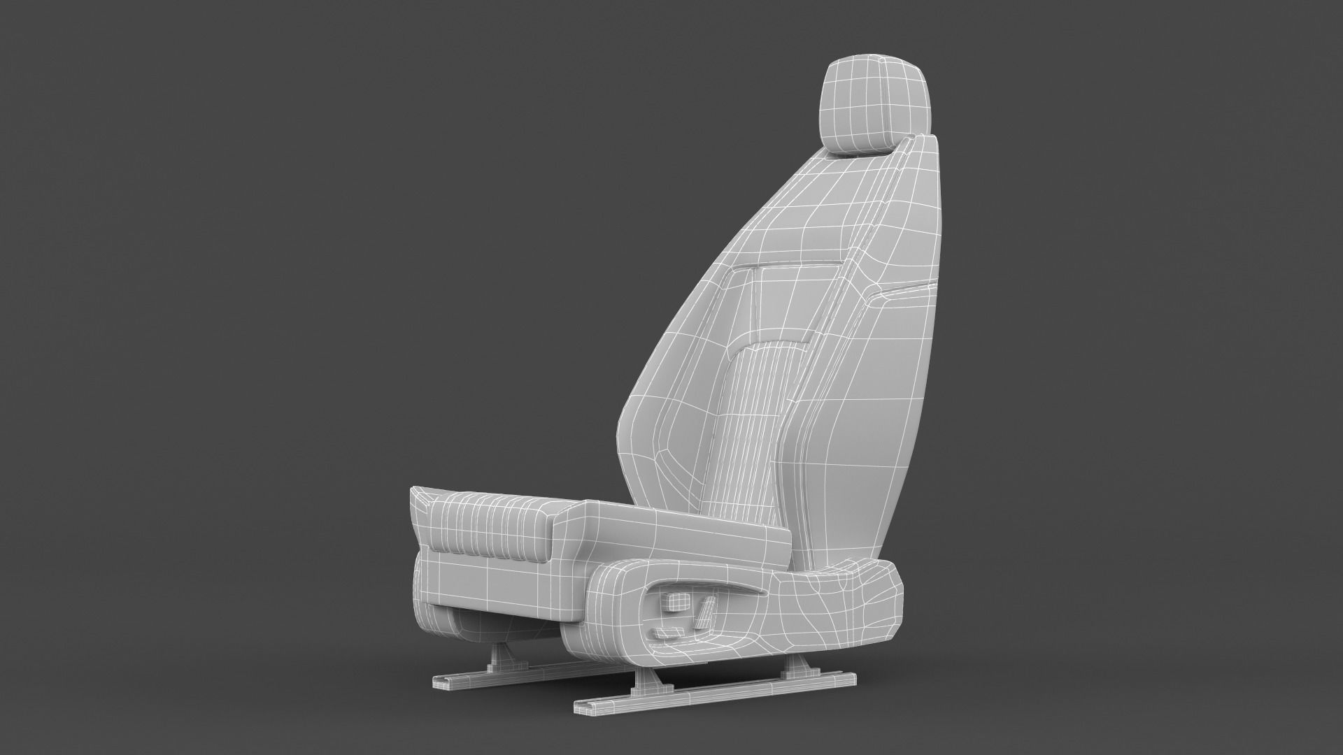 Car Seat 3D model_8