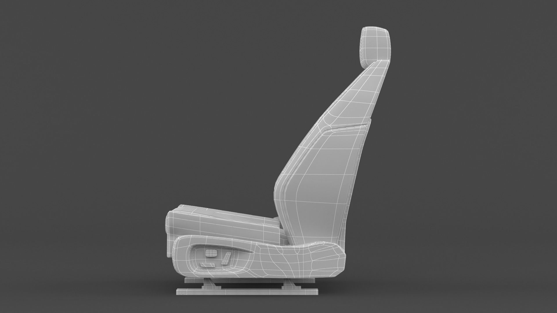 Car Seat 3D model_9