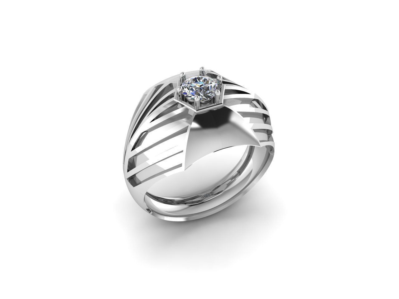 Rings 3D print model_1