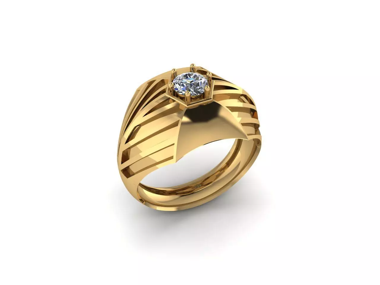 Rings 3D print model_0