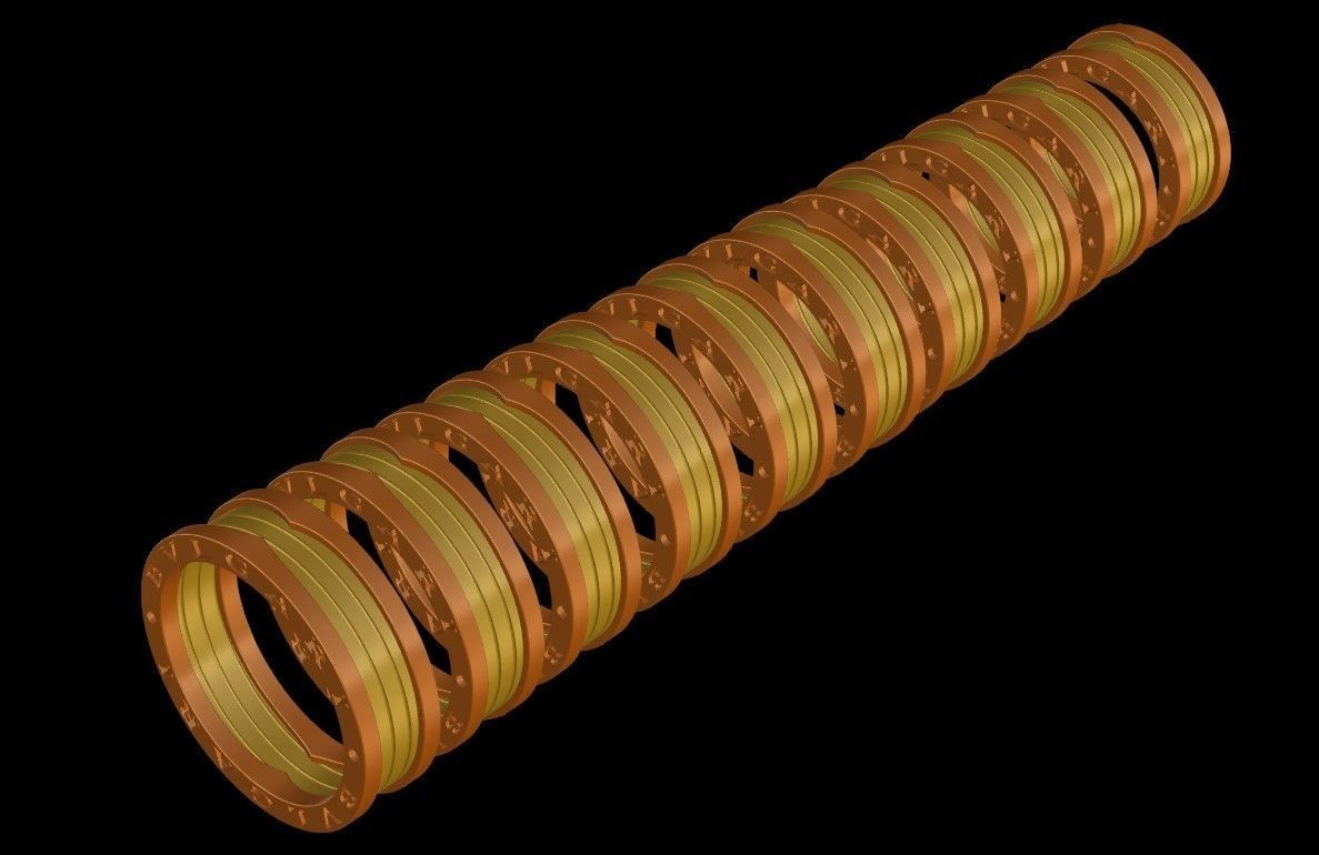 BuLGaRi Ring - Diferent Sizes 3D print model_5