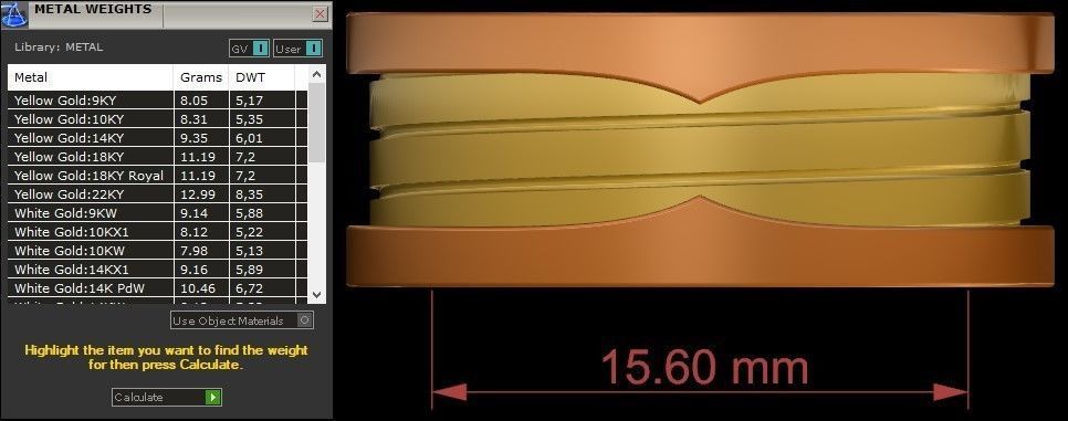 BuLGaRi Ring - Diferent Sizes 3D print model_11