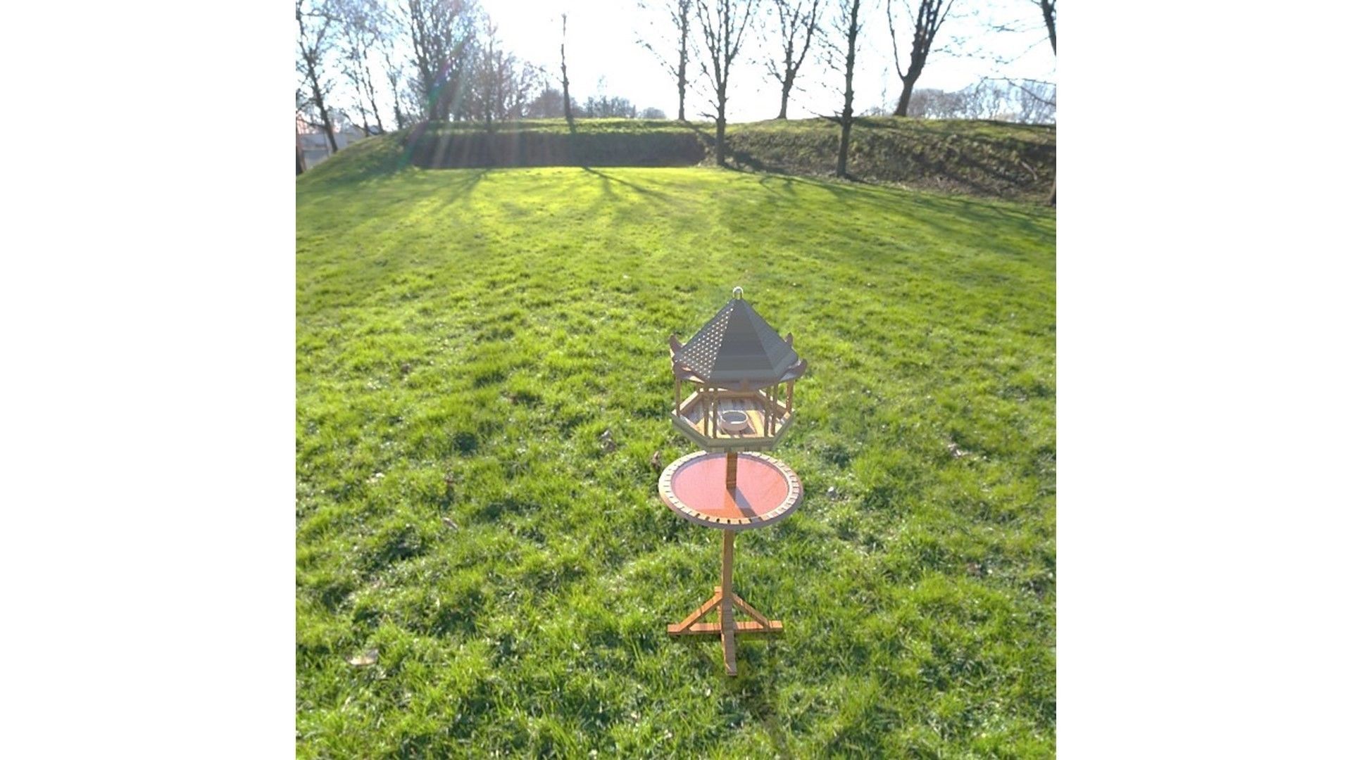 Bird Feeder 3D model_3