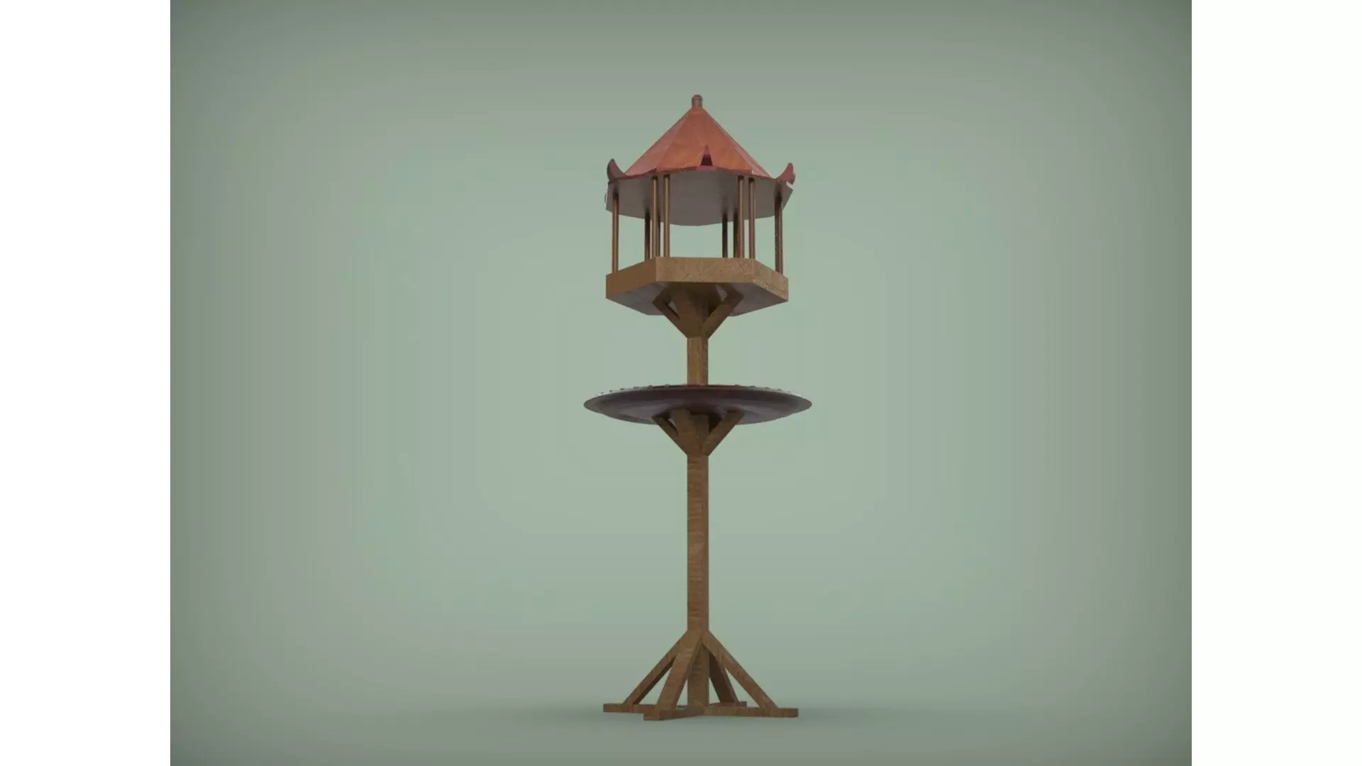 Bird Feeder 3D model_0