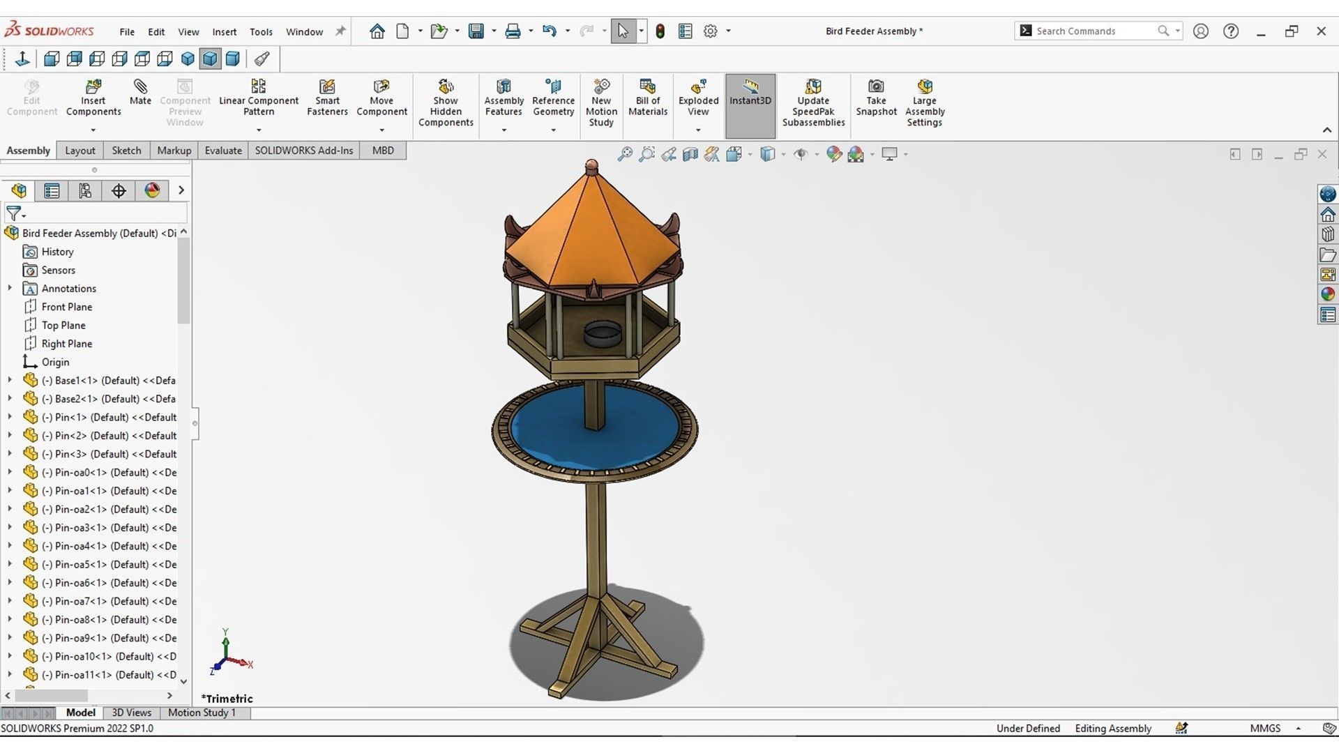 Bird Feeder 3D model_11