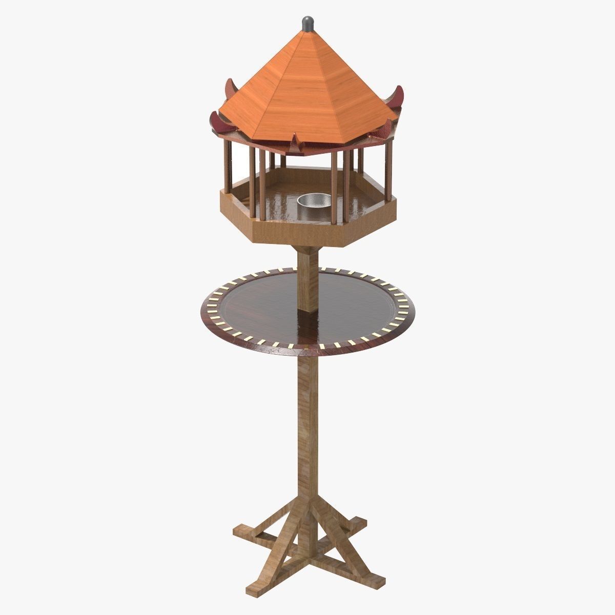 Bird Feeder 3D model_17
