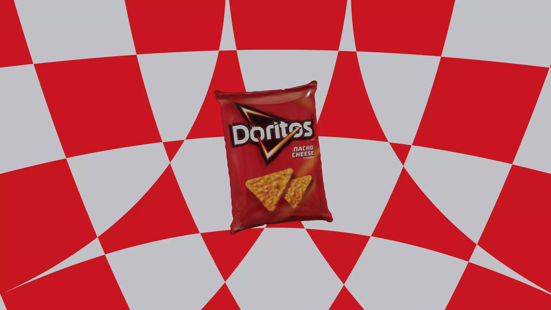 Doritos 3D Low-poly 3D model_0