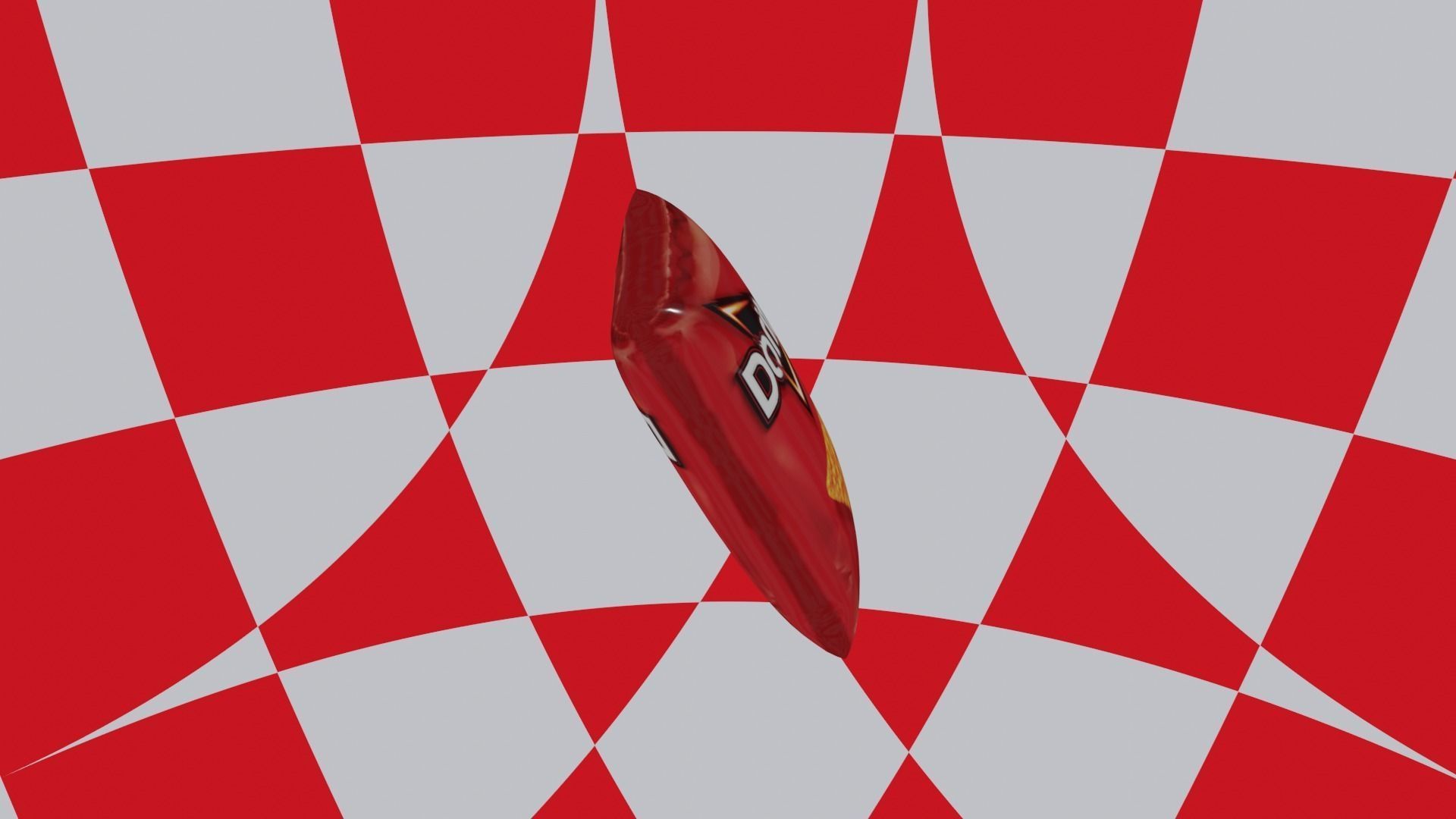 Doritos 3D Low-poly 3D model_1