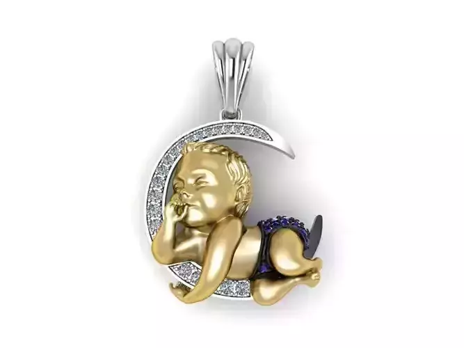 Magerit Baby Boy Pendant