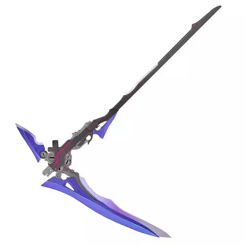 Seele Scythe - Honkai Star Rail - Seele Cosplay 3D print model