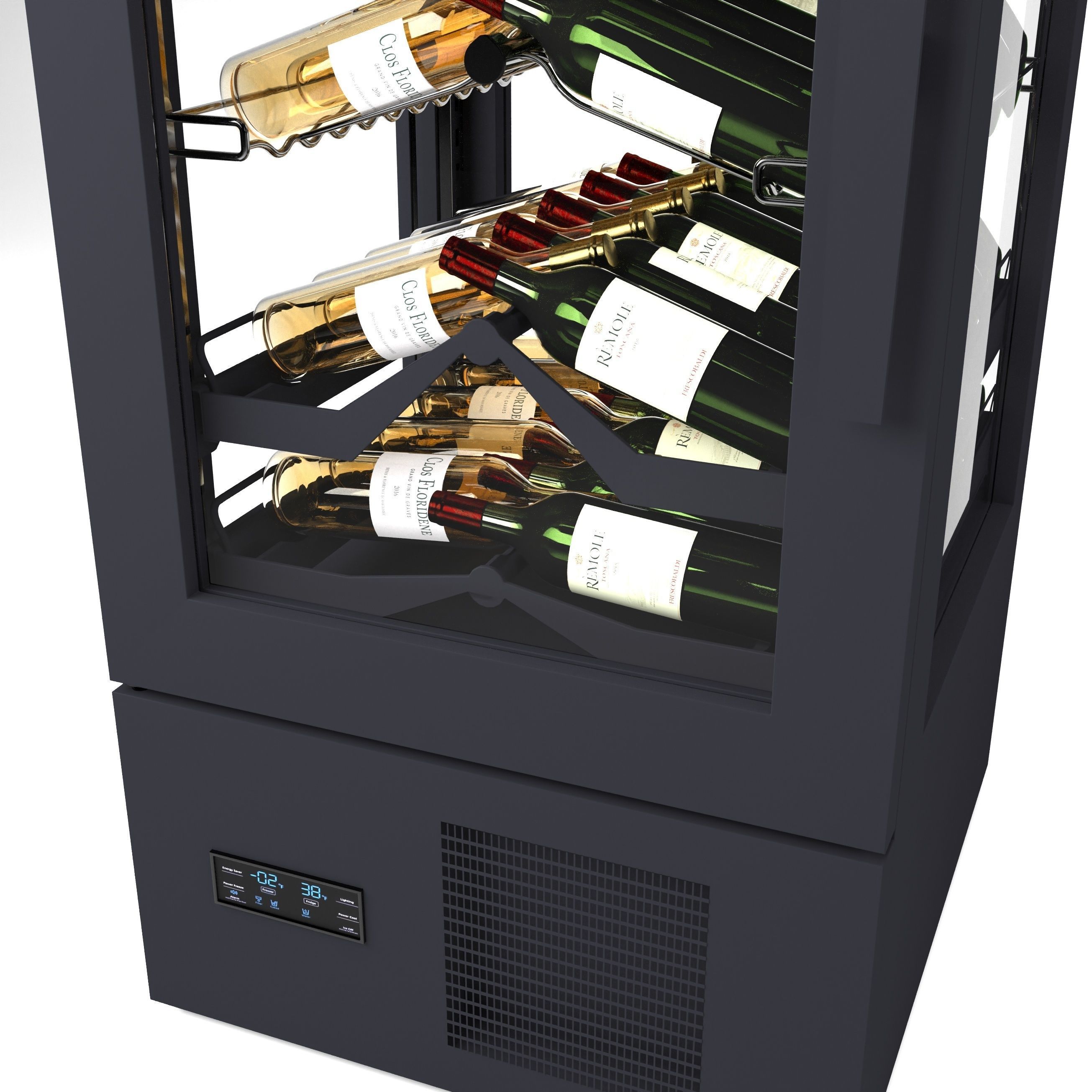 wine cooler 3D model_3