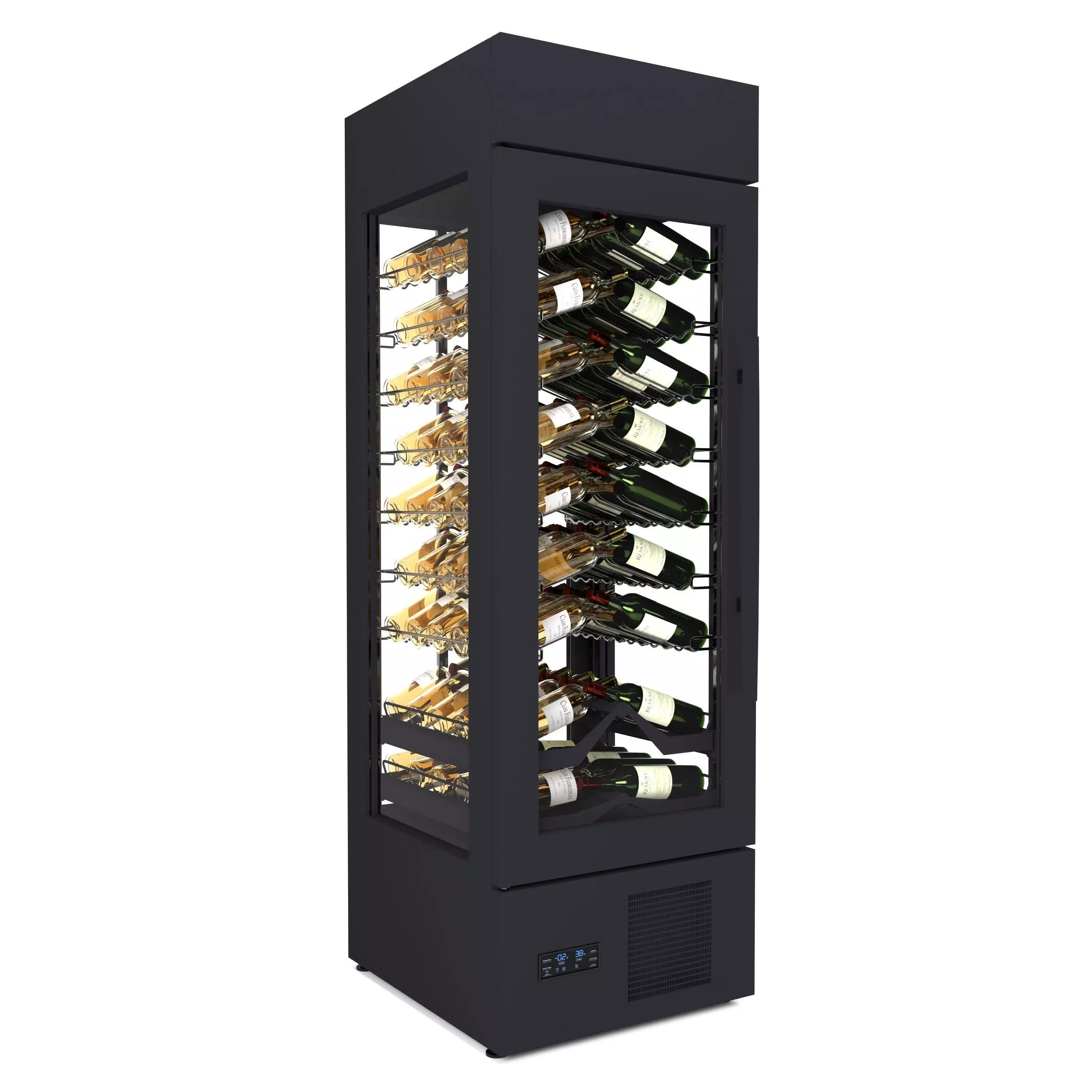 wine cooler 3D model_0