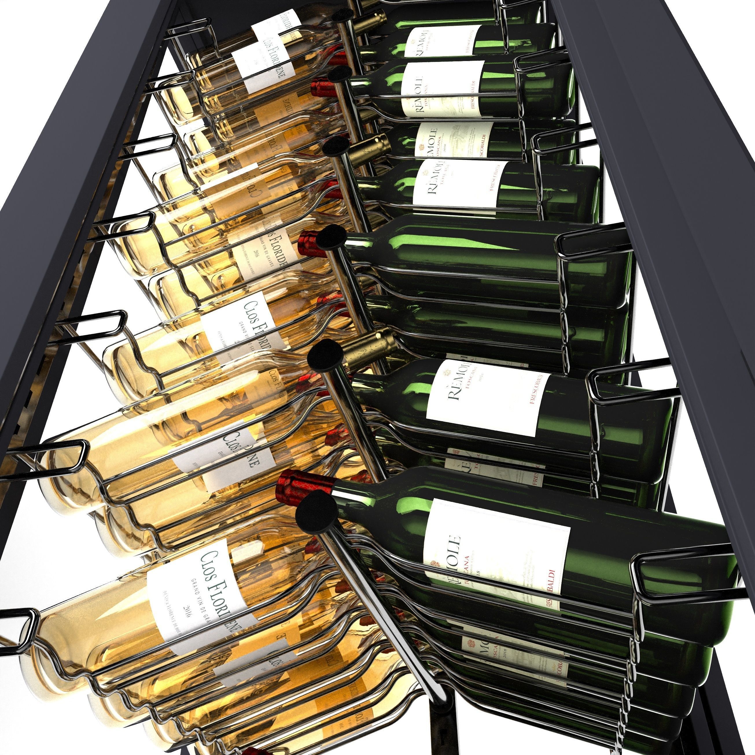 wine cooler 3D model_2