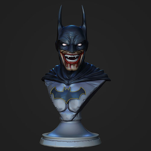 Batman Bust 3D print model