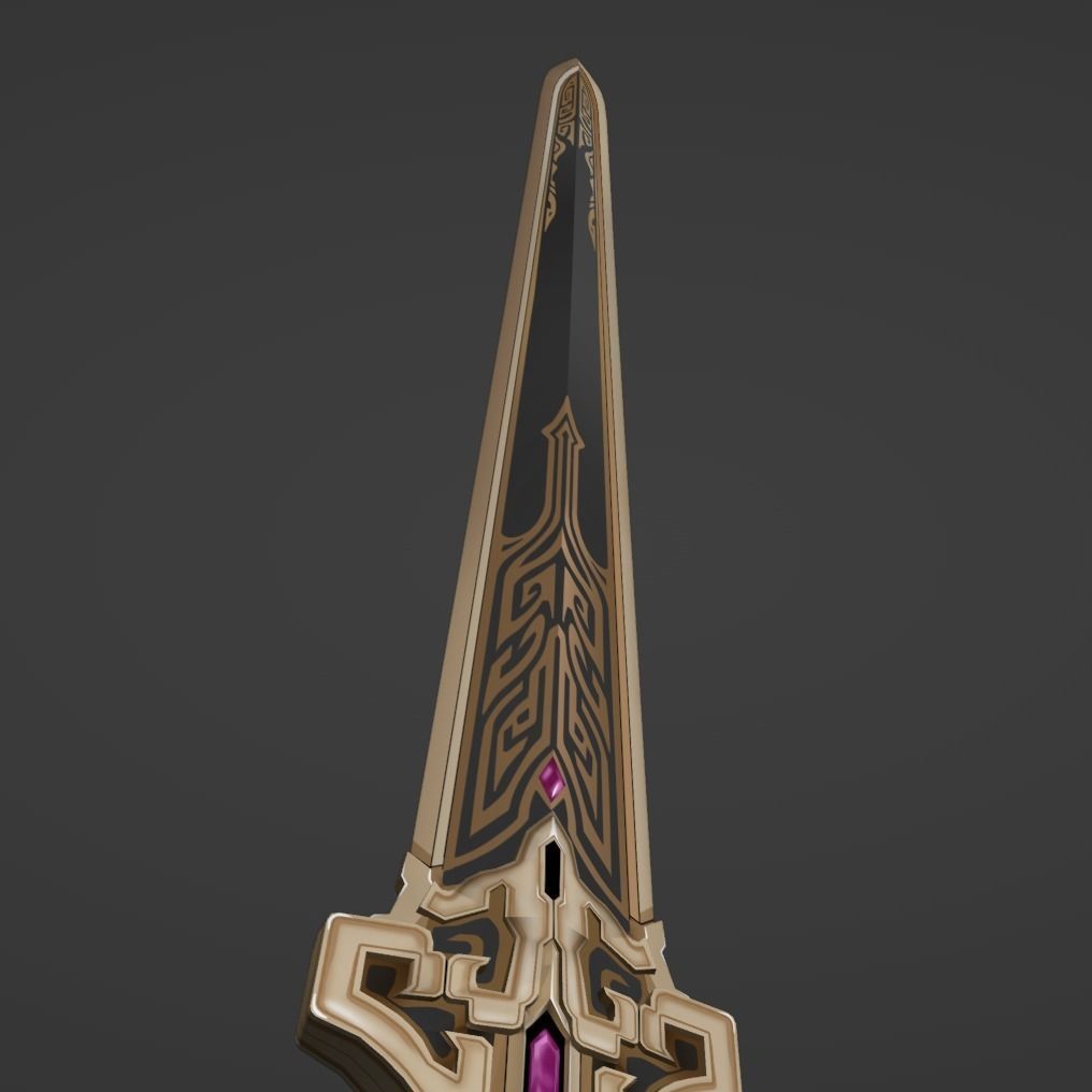 Sushang Sword - Honkai Star Rail - Sushang Cosplay 3D print model_3