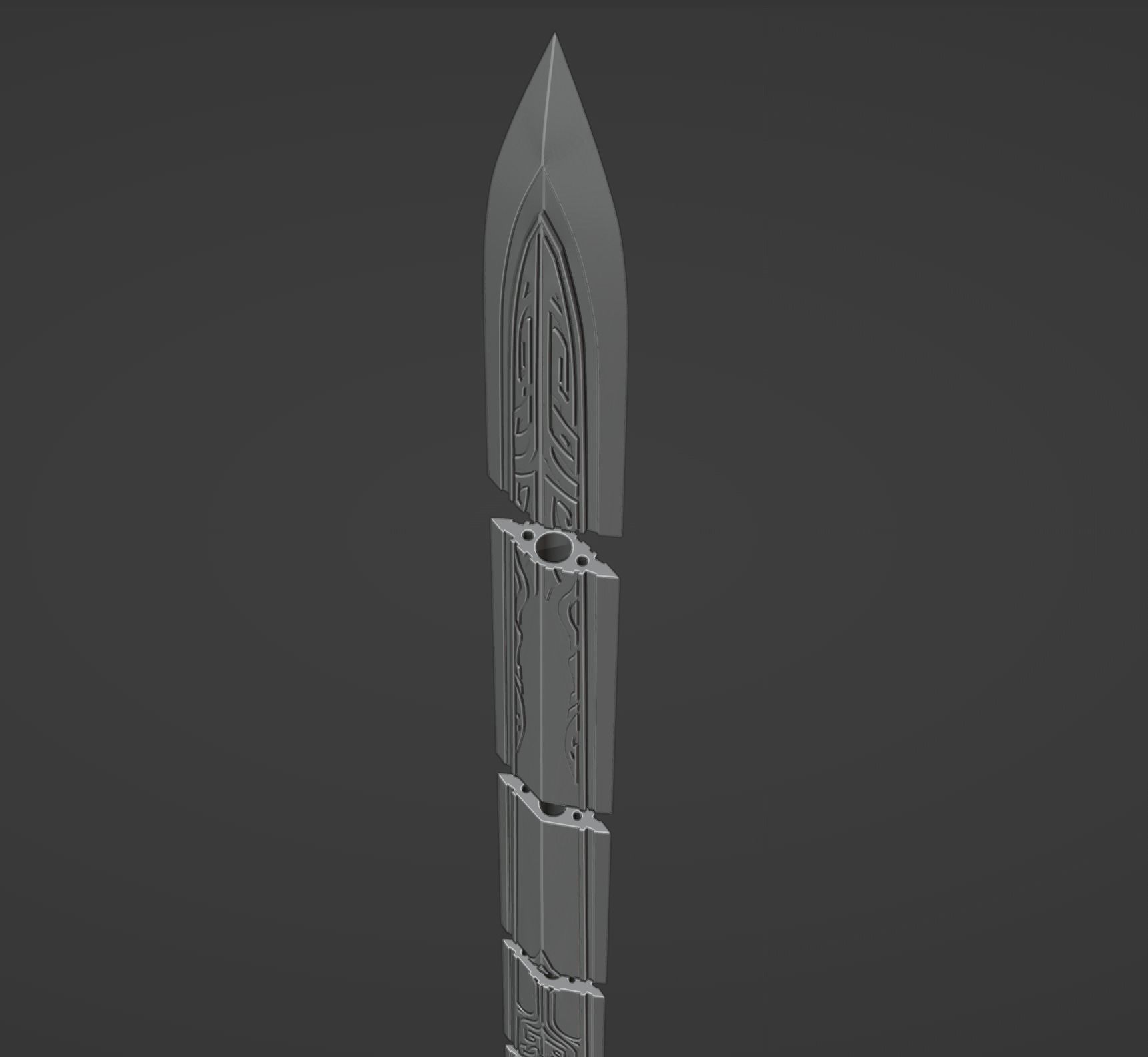 Sushang Sword - Honkai Star Rail - Sushang Cosplay 3D print model_10