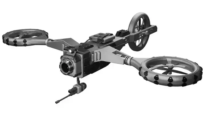 Drone UAV cambat model
