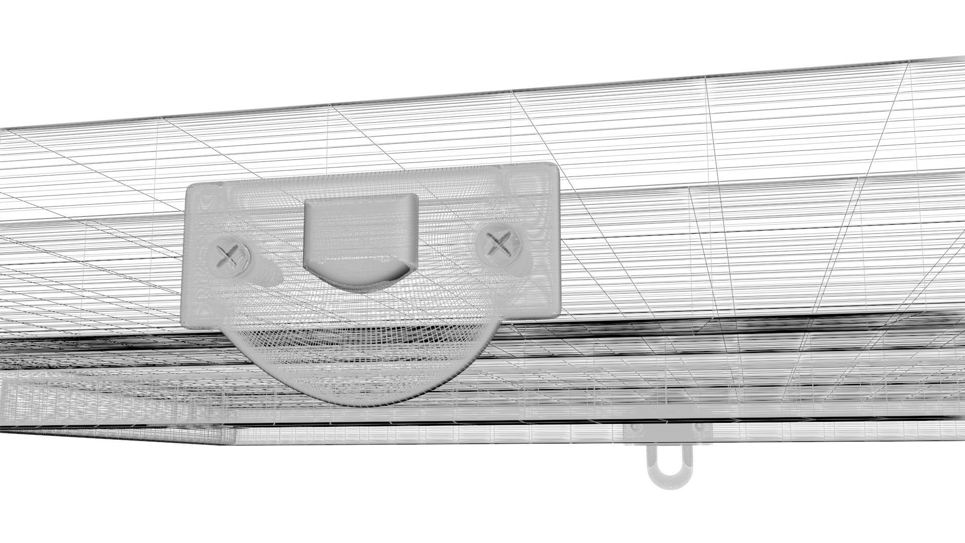 Opened Chess Board 3D model_16