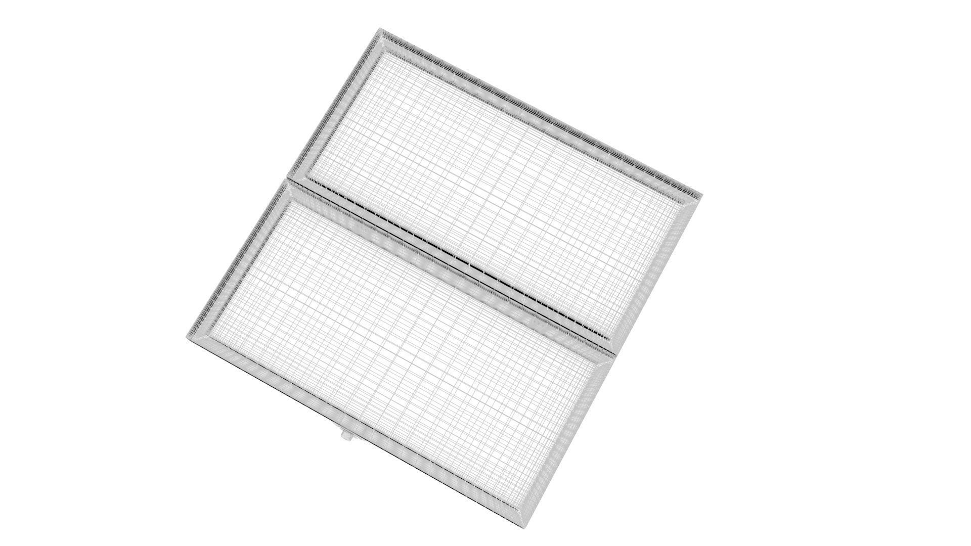 Opened Chess Board 3D model_10