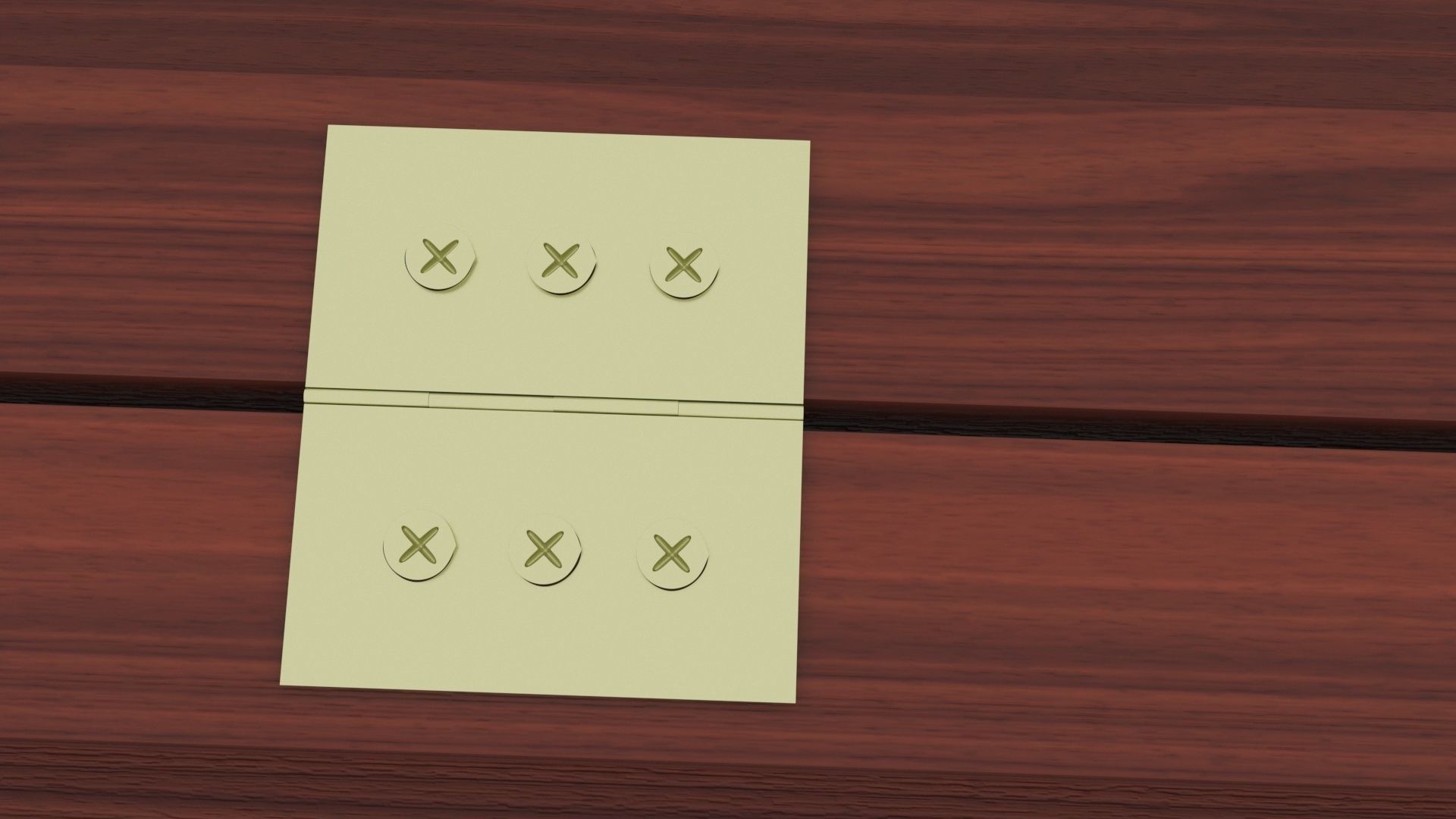 Opened Chess Board 3D model_5