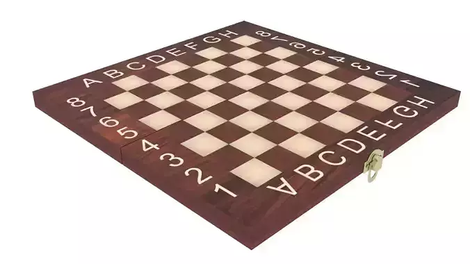 Opened Chess Board