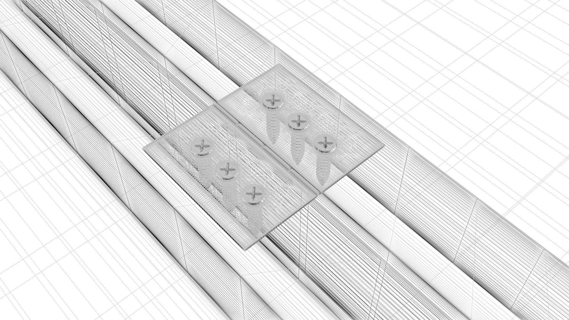 Opened Chess Board 3D model_14