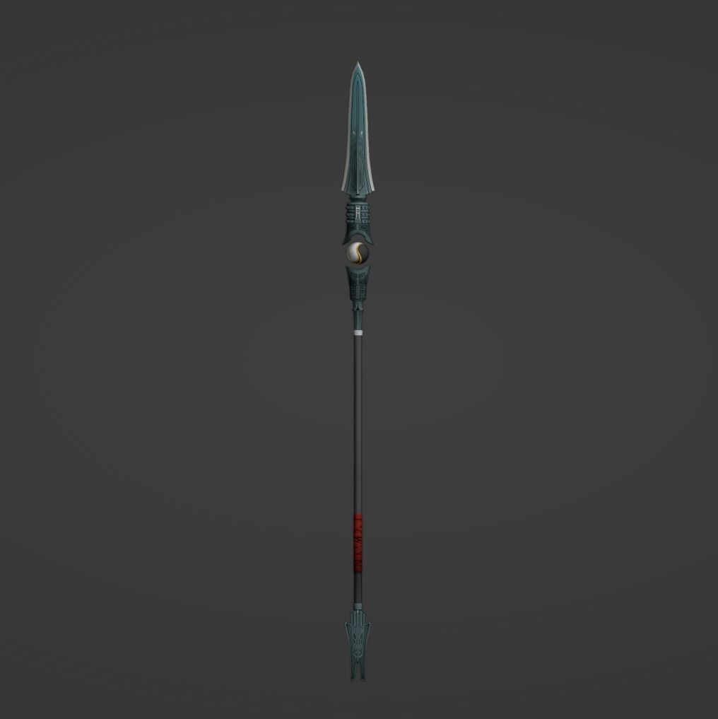 Dan Heng Spear - Honkai Star Rail - Dan Heng Cosplay 3D print model_1